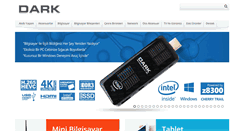 Desktop Screenshot of dark.com.tr